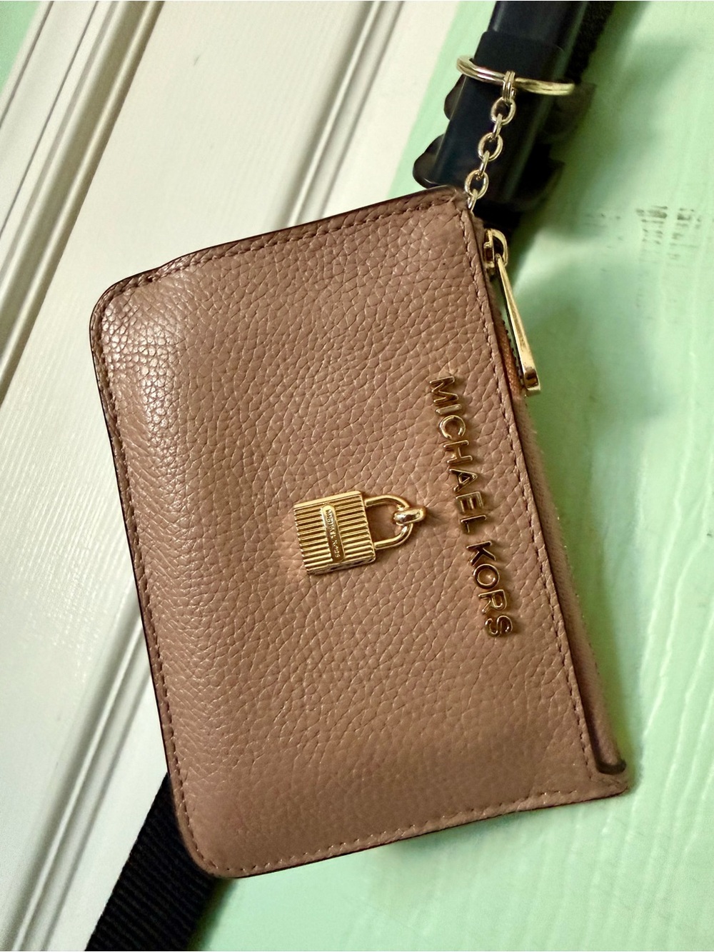Michael Kors Pebbled Leather Wallet/ Coin Purse